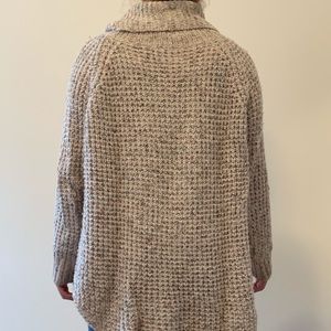 Free People Sweaters - Cream speckled cowl neck sweater tunic Free People Sweaters - Cream speckled cowl neck sweater tunic